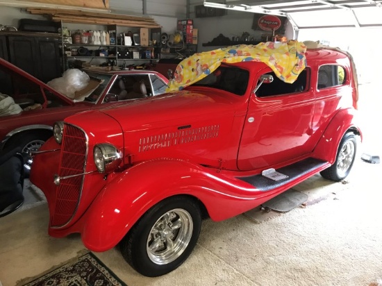 1935 HUDSON TERRAPLANE CAR, 76,752 MILES ON METER  (WILL BE SOLD ABSENTEE/O