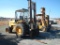 JCB 930 ROUGH TERRAIN FORKLIFT,  3-STAGE MAST, PERKINS DIESEL S# 712955A