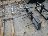 HAY FORK ATTACHMENT  FOR SKID STEER