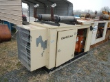 GENERAC GENERATOR,  35KW, GAS POWERED V8 MOTOR,