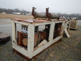 GENERAC GENERATOR,  35KW, GAS POWERED V8 MOTOR,