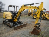 WACKER NEUSON 3503 MINI EXCAVATOR, 7786 hrs,  RUBBER TRACKS, OROPS, DIESEL