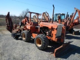 DITCH WITCH R40 TRENCHER,  DIESEL, TRENCHER CHAIN, VIBRATORY  PLOW, BACKFIL