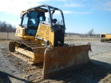 2015 JOHN DEERE 700K LGP CRAWLER DOZER, 1737 hrs,  CAB, AC, 1,737 HOURS AND