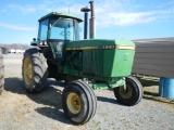 JOHN DEERE 4840 WHEEL TRACTOR,  CAB, AC, HEAT, 3 POINT, PRO, 2-REMOTE HYDRA