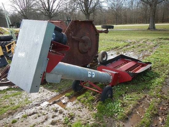 HUTCHINSON UNLOADING AUGER,  ELECTRIC MOTOR