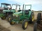 JOHN DEERE 1070 WHEEL TRACTOR  3PT, 540 PTO, S# 40201