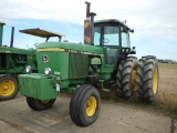 JOHN DEERE 4840 WHEEL TRACTOR,  CAB, POWERSHIFT, AC, TRIPLE REMOTES, 1000 P