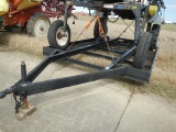 SPRAY COUPE TRAILER  TANDEM AXLE, BUMPER PULL, WITH RAMPS, NO TITLE