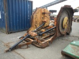 BUSHWACKER 15FT ROTARY CUTTER  BATWING, HYD FOLD, DRIVE SHAFT IN THE TRAILE