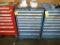 TOOLBOX WITH DRILL BITS, DRIVER BITS TAPS AND DIES   LOAD OUT FEE: $5.00