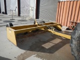 HUSKY/BROWN 12' HYDRAULIC BLADE   LOAD OUT FEE: $5.00