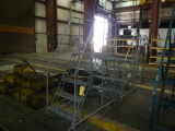 (3) ROLL AROUND STEP LADDERS   LOAD OUT FEE: $5.00