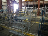 (3) ROLL AROUND STEP LADDERS   LOAD OUT FEE: $5.00