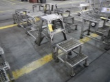 (5) ALUMINUM STEPS   LOAD OUT FEE: $5.00