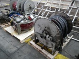 (2) OIL HOSE REELS W/HOSE   LOAD OUT FEE: $5.00