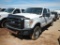 2011 FORD F250 PICKUP TRUCK, 213,825 miles,  CREW CAB, 4X4, V8 GAS, AUTOMAT