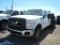 2012 FORD F350 FLATBED TRUCK, 116,217 mi,  CREW CAB, POWER STROKE DIESEL, A