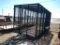 2013 PARKER 16' WIRE CAGE BUMPER PULL TRAILER,  TANDEM AXLES WITH SINGLES,