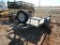 2008 ROAD CLIPPER HEAVY DUTY UTILITY TRAILER,  5'X8', SINGLE AXLE, GVWR 300