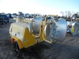 MAXI-LITE 800 PORTABLE LIGHT PLANT,  POWERED BY LISTER 3 CYLINDER DIESEL S#