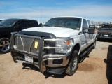 2016 FORD F250 PICKUP TRUCK, 116,371 MILES  4X4, CREW CAB, POWERSTROKE DIES