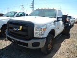 2012 FORD F350 CAB & CHASSIS, 108,443 miles,  POWER STROKE DIESEL, 4X4, AUT