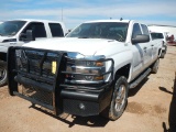 2015 CHEVROLET 2500 TRUCK, 240k+ miles,  CREW CAB, DURAMAX DIESEL, 4X4, AUT