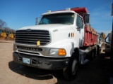 2006 STERLING DUMP TRUCK, N/A  CATERPILLAR C-7 DIESEL, 10 SPEED, TWIN SCREW