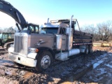 2000 PETERBILT 379 DUMP TRUCK, 1,326,530 miles on meter,  CUMMINS 435E DISE