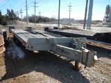 1995 INTERSTATE 24DT TRAILER,  PINTLE HITCH, TANDEM AXLE, DUAL TIRE, 24' WI