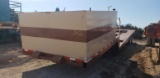 2006 SHOPBUILT DROP DECK TRAILER,  WITH METAL TANK, 30' ALL METAL, SPRING R