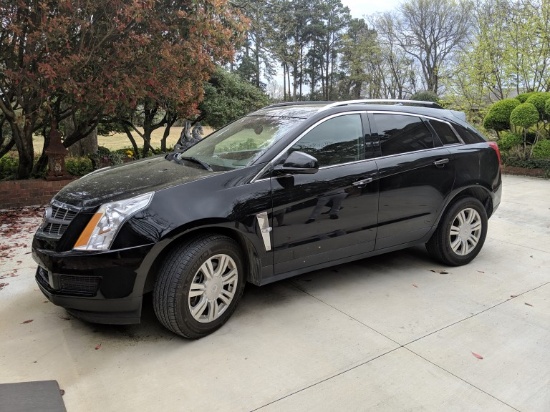 2012 CADILLAC SRX SUV  4-DOOR, LEATHER INTERIOR, TOM BLACKMON'S OLD VEHICLE