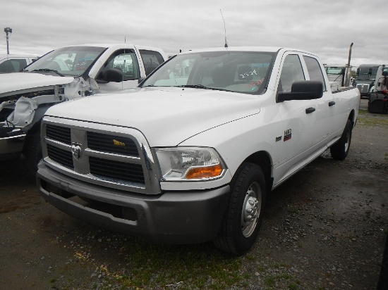 2011 DODGE RAM 2500 PICKUP 141K+  CREW CAB, V8 GAS, AT, PS, AC, TOOLBOX S#