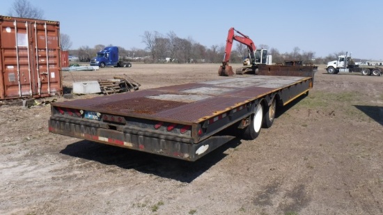 2013 LEDWELL LW48-HT2-10-PB TRAILER - HYD TAIL  48' W/10' MINI-DECK, TOP DE