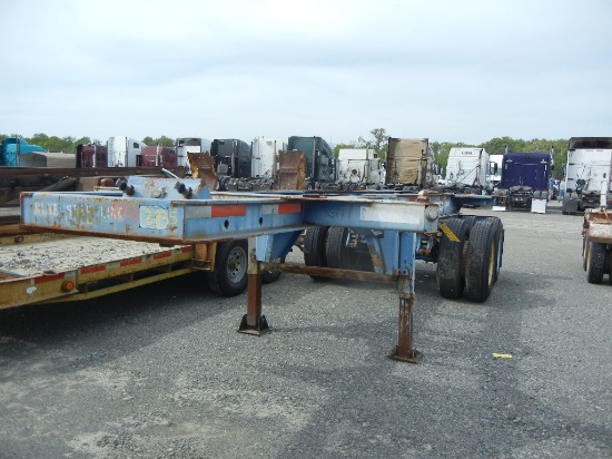 1996 STRICK CONTAINER TRAILER,  TANDEM AXLE, SPRING RIDE, 10.00 X 20 TIRES