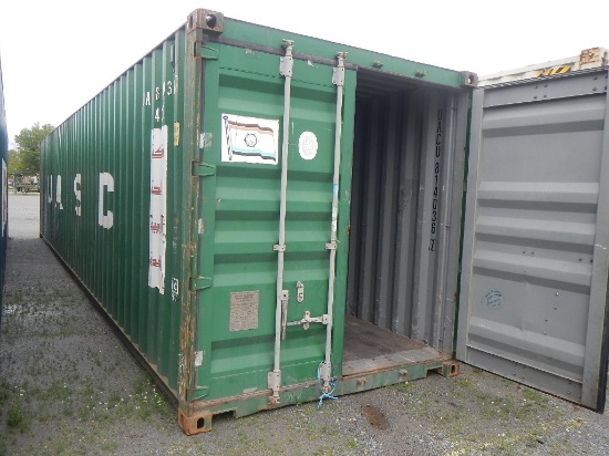 STEEL 40' CONTAINER S# 814036