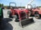 MAHINDRA 2816 COMPACT WHEEL TRACTOR, 335 hrs,  DIESEL, 4X4, FRONT END LOADE