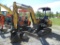 2003 VERMEER CX234 MINI EXCAVATOR,  OROPS, RUBBER TRACKS, AUX. HYDRAULICS,