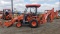 2015 KUBOTA B26 LOADER BACKHOE 1141  4X4, CANOPY, GP LOADER BUCKET, S# 5486