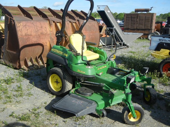 JOHN DEERE Z520A LAWN MOWER, 1,000 hrs,  ZERO TURN, 60" CUT, KOHLER GAS ENG