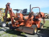 DITCH WITH 5010 TRENCHER / BACKHOE,  DEUTZ DIESEL, 4 X 4, VIBRATORY PLOW S#