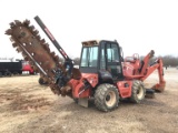 2011 DITCH WITCH RT115 TRENCHER BACKHOE, 543  HYD BLADE, A920 BACKHOE, H910