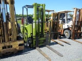 CLARK C-500-45 FORKLIFT, 8,207+ hrs,  4,100-LB CAPACITY, LP GAS ENGINE, SOL