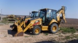 2008 CATERPILLAR 420E LOADER BACKHOE, 3175  CAB, AC, 4X4 S# CAT0420VDL03182