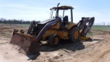 2007 VOLVO BL60 BACKHOE 4671 hrs,  4X4, CANOPY, REAR AUX HYDRAULICS S# VCE0