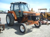 FORD 7740 WHEEL TRACTOR,  ENCLOSED CAB, 540 PTO, TRIPLE REMOTES, S# BD59204