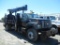 1994 CHEVY KODIAK HY-RAIL CRANE TRUCK, V8 GAS ENGINE, AT, PS, AC, 16' BED,