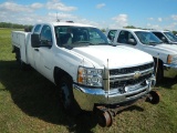 2009 CHEVROLET 3500 RAILROAD SERVICE TRUCK, 223,024+ mi,  EXTENDED CAB, HYR