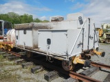 WAR WAGON RAIL CART,  MULTIPLE STORAGE BOXES